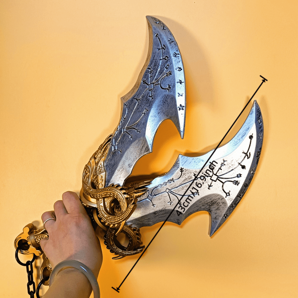 45 см PU Кратос Катана Дамасск – обзор и цена Cosplay Prop Axe